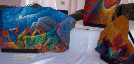 Lajas por Lajas, proyecto de beneficiencia, muestra obras