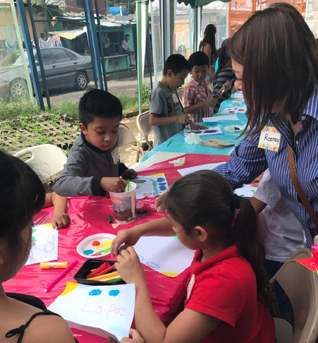 Taller de Arte con niños del SIFAIS